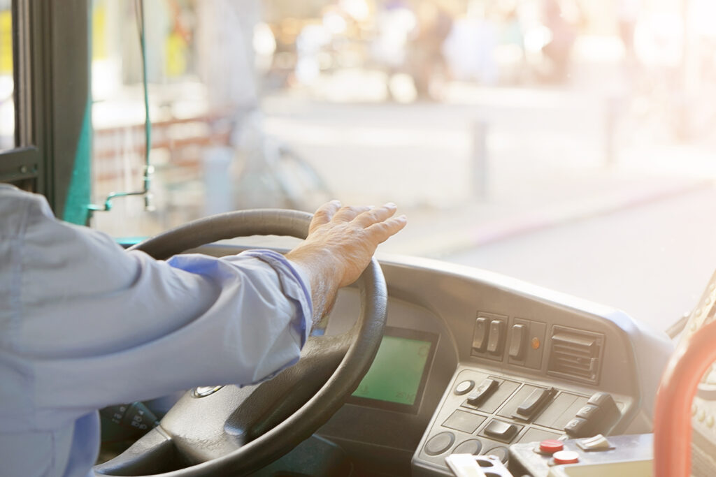 運転席の画像