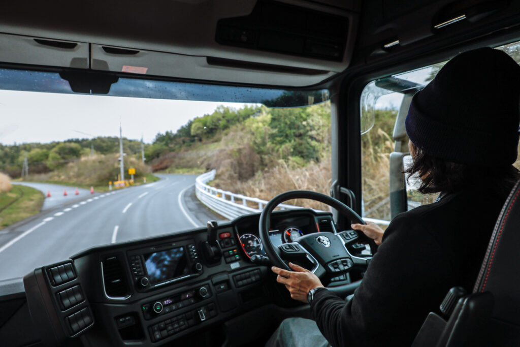 運転席の画像