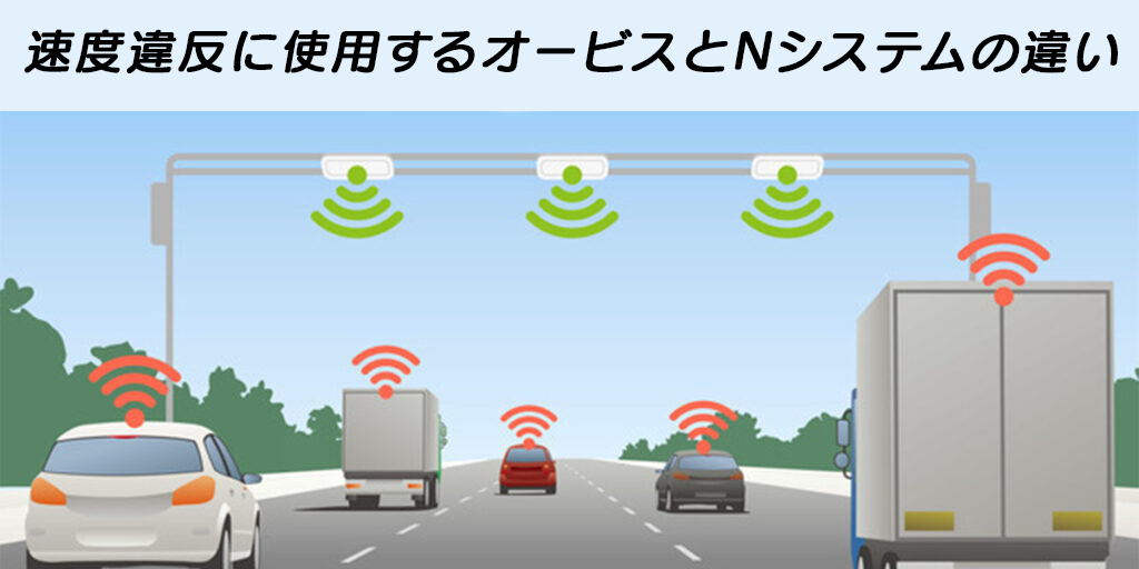 速度違反に使用するオービスとNシステムの違い