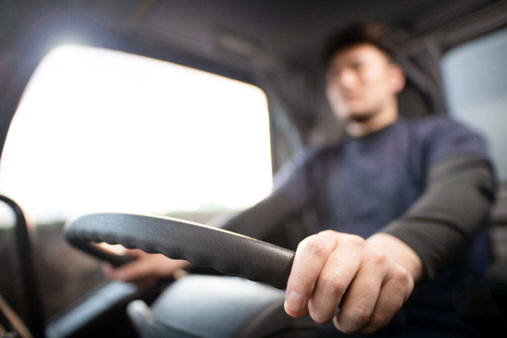 トラック運転手の画像