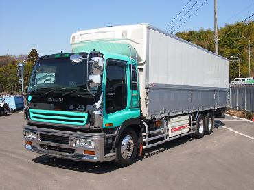 いすゞ ギガ 冷凍ウイング 大型 KL-CYL51V3W 年式 H13[写真02]