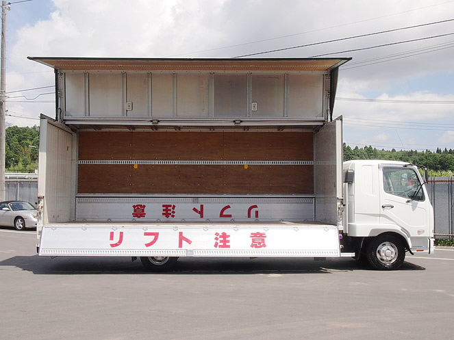 三菱ふそう ファイター ウイング車 中型 PA-FK61F 年式 H18[写真07]