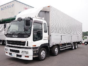 いすゞ ギガマックス ウイング車 大型 KL-CYJ51W3 年式 H15[写真02]