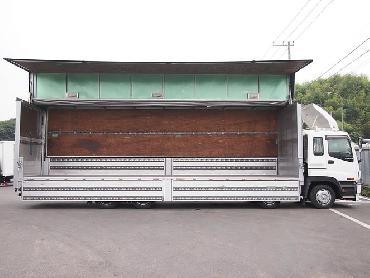 いすゞ ギガマックス ウイング車 大型 KL-CYJ51W3 年式 H15[写真06]