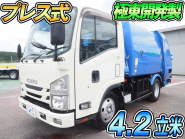 いすゞ エルフ パッカー 小型 TPG-NMR85AN 年式 H27[写真01]