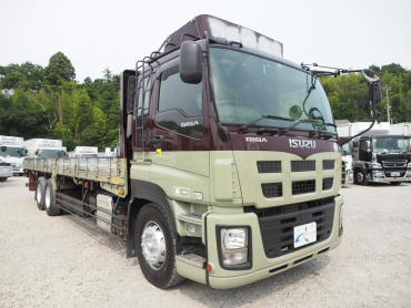 いすゞ ギガ 平ボディ 大型 QKG-CYL77A 年式 H26[写真04]