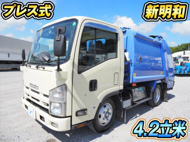 いすゞ エルフ パッカー 小型 TKG-NMR85AN 年式 H26[写真01]