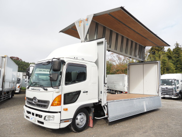 日野 レンジャー ウイング車 中型 TKG-FD7JLAG 年式 H27 [写真03]