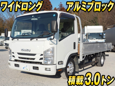 いすゞ エルフ 平ボディ 小型 TRG-NPR85AR 年式 H29[写真01]