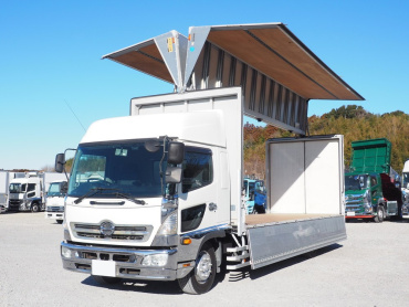 日野 レンジャープロ ウイング車 中増t QKG-FE7JPAG 年式 H27[写真03]