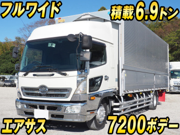 日野 レンジャープロ ウイング車 中増t QKG-FE7JPAG 年式 H27[写真01]