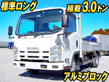 いすゞ エルフ 平ボディ 小型 TKG-NMR85AR 年式 H25[写真01]