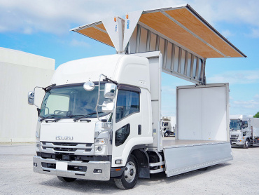 いすゞ フォワード ウイング車 中型 2RG-FRR90T2 年式 R3[写真02]
