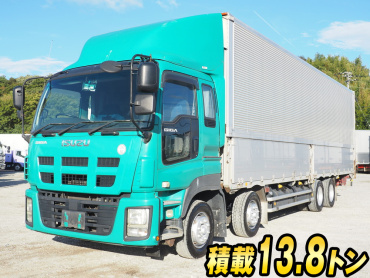 いすゞ ギガ ウイング車 大型 QKG-CYJ77A 年式 H24[写真01]