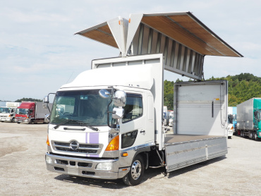 日野 レンジャー ウイング車 中型 TKG-FD7JLAG 年式 H27[写真02]