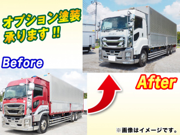 いすゞ ギガ ウイング車 大型 2PG-CYL77C 年式 H30[写真02]