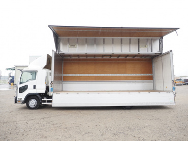 いすゞ フォワード ウイング車 中増t PKG-FSR34T2 年式 H21[写真16]