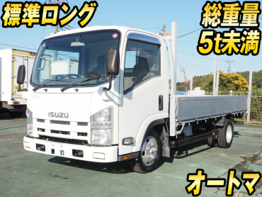 いすゞ エルフ 平ボディ 小型 TKG-NLR85AR 年式 H26[写真01]