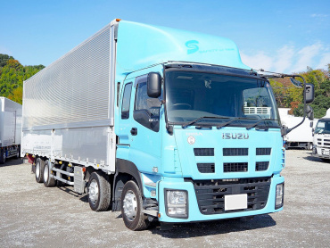 いすゞ ギガ ウイング車 大型 QKG-CYJ77A 年式 H27[写真04]
