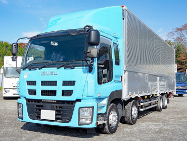いすゞ ギガ ウイング車 大型 QKG-CYJ77A 年式 H27[写真08]