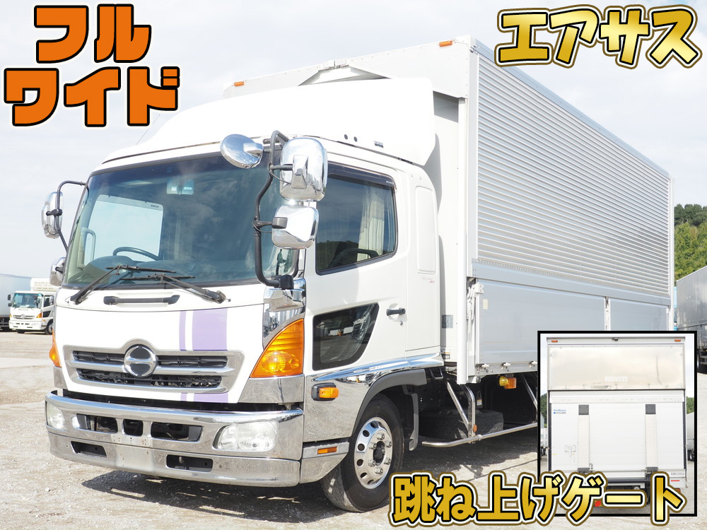 日野 レンジャー ウイング車 中型 TKG-FD7JLAG 年式 H27 左前(TOP)