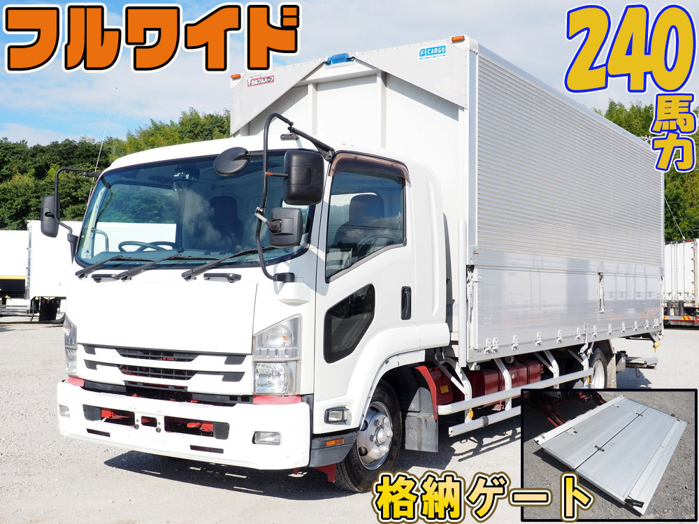 いすゞ フォワード ウイング車 中型 TKG-FRR90S2 年式 H29 左前(TOP)