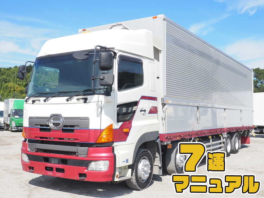 日野 プロフィア ウイング車 大型 QPG-FW1EXEG 年式 H27 左前(TOP)