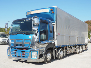 いすゞ ギガ 冷凍ウイング 大型 QKG-CYJ77A 年式 H26[写真08]