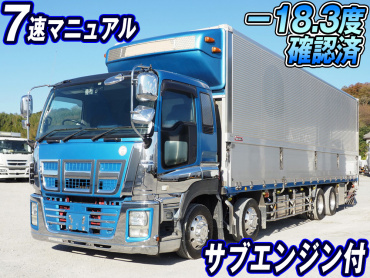 いすゞ ギガ 冷凍ウイング 大型 QKG-CYJ77A 年式 H26[写真01]