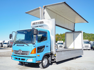 日野 レンジャー 冷凍ウイング 中型 BKG-FC7JLYA 年式 H22[写真02]
