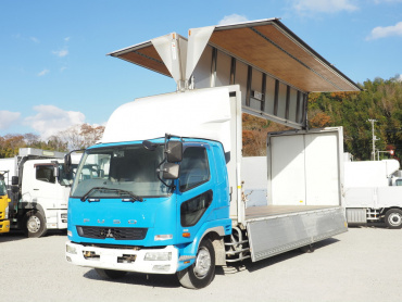三菱ふそう ファイター ウイング車 中増t LKG-FK62FZ 年式 H22[写真04]