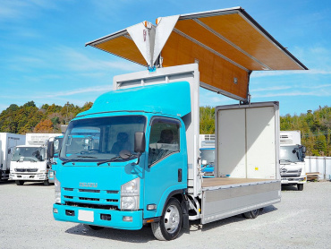 いすゞ エルフ ウイング車 小型 TKG-NPR85AN 年式 H25[写真02]