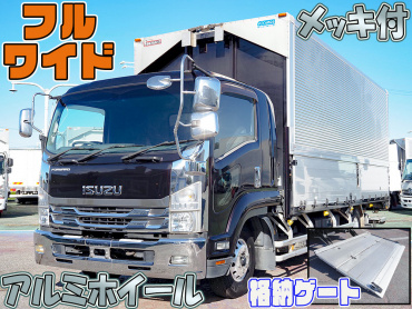 いすゞ フォワード ウイング車 中型 TKG-FRR90S2 年式 H29[写真01]