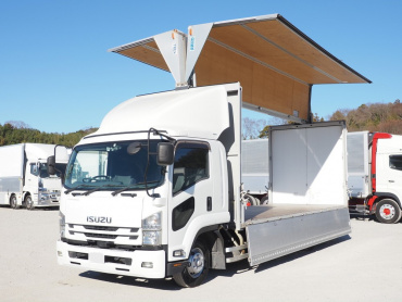 いすゞ フォワード ウイング車 中型 2RG-FRR90T2 年式 H30[写真02]