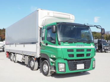 いすゞ ギガ 冷凍ウイング 大型 QKG-CYJ77A 年式 H27[写真04]