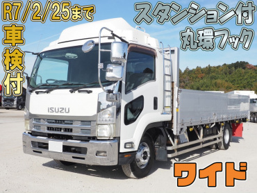 いすゞ フォワード 平ボディ 中型 SKG-FRR90S2 年式 H24[写真01]