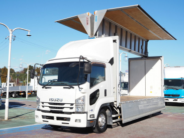 いすゞ フォワード ウイング車 中型 TKG-FRR90S2 年式 H28[写真02]