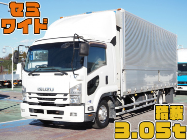 いすゞ フォワード ウイング車 中型 TKG-FRR90S2 年式 H28[写真01]