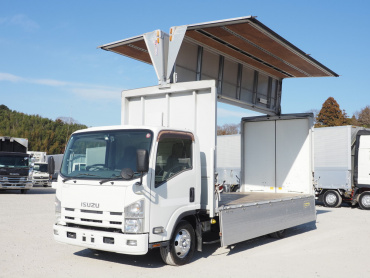 いすゞ エルフ ウイング車 小型 TKG-NPR85AN 年式 H25[写真02]