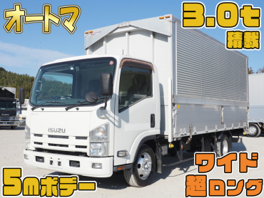いすゞ エルフ ウイング車 小型 TKG-NPR85AN 年式 H25[写真01]