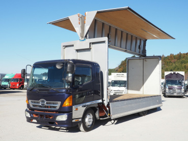 日野 レンジャー ウイング車 中型 ADG-FD7JLWG 年式 H18[写真02]