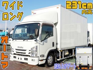 いすゞ エルフ バン車 小型 TRG-NPR85AN 年式 H29[写真01]