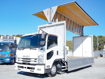 いすゞ フォワード ウイング車 中型 2RG-FRR90S2 年式 H30[写真02]