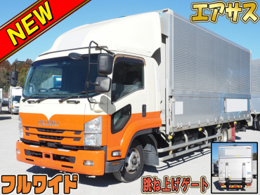 いすゞ フォワード ウイング車 中型 TKG-FRR90T2 年式 H28[写真01]