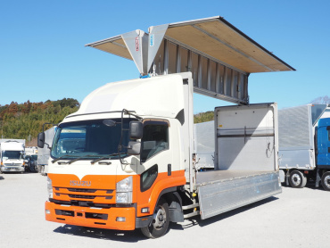 いすゞ フォワード ウイング車 中型 TKG-FRR90T2 年式 H28[写真02]