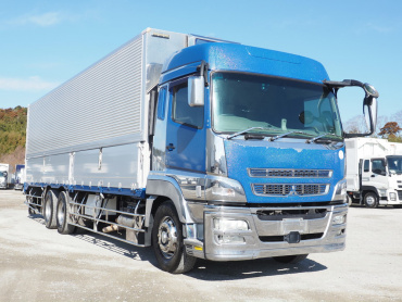 三菱ふそう スーパーグレート ウイング車 大型 QPG-FU64VZ 年式 H27[写真04]