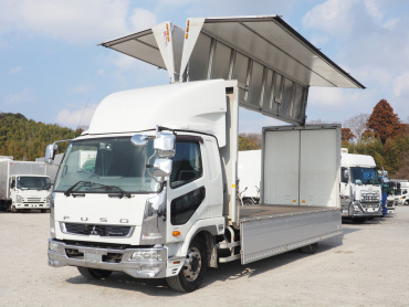 三菱ふそう ファイター ウイング車 中増t QKG-FK65FZ 年式 H29[写真03]
