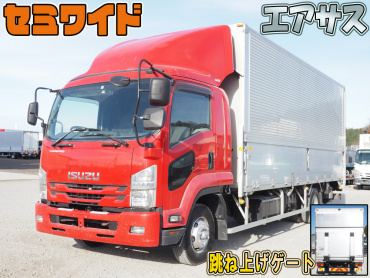 いすゞ フォワード ウイング車 中型 TKG-FRR90T2 年式 H27[写真01]