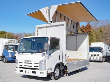 いすゞ エルフ ウイング車 小型 TKG-NPR85AN 年式 H25[写真02]