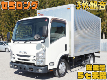 いすゞ エルフ バン車 小型 TPG-NLR85A 年式 H27[写真01]
